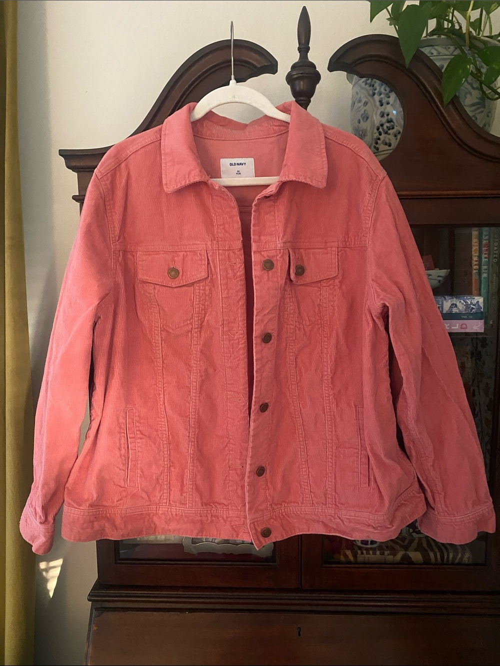 Old Navy Pink Corduroy Jacket